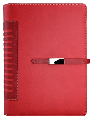 Agenda wireo con funda extraíble personalizada